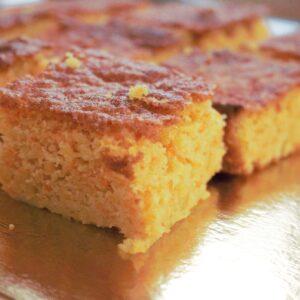 Mini pastís de pastanaga "alsacià"