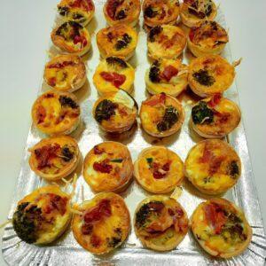 Mini quiche Courgette Chèvre