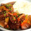 Boeuf Bourguignon accompagné de riz