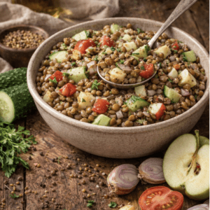 Salade de lentilles à la Française