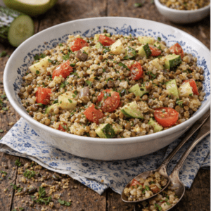 Amanida de quinoa