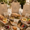 Poc à Pots — lunch box de catering francés para estand en Fira Gran Via Barcelona