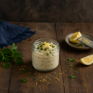 Rillettes de sardine-feta-olive